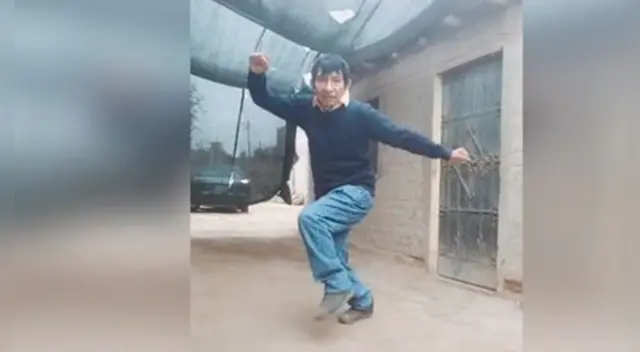 El hombre y sus curiosos pasos de baile se volvieron virales en TikTok y en otras redes -sociales.