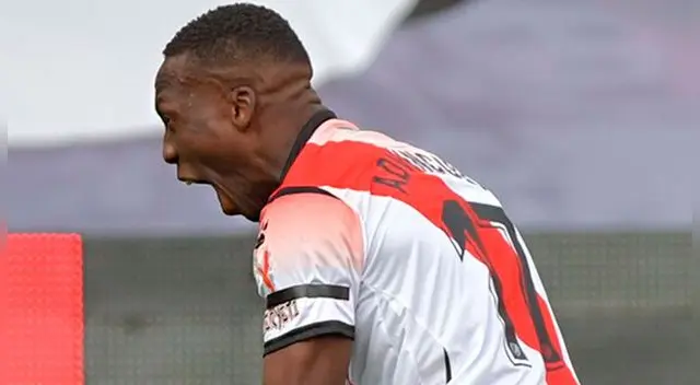 Luis Advíncula anotó el primer gol del partido.