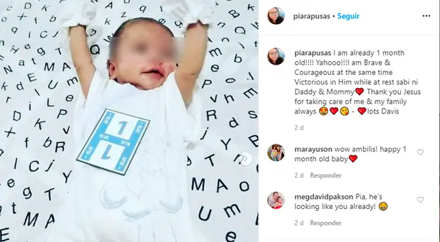 El pequeño Isaiah David cumple su primer mes de vida. El pequeño Isaiah David cumple su primer mes de vida.