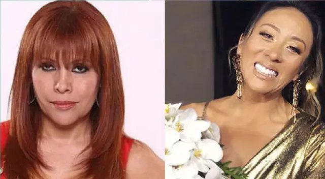 Magaly aprovechó para burlarse de Cathy Sáenz por su aparición en boda del futbolista. Magaly aprovechó para burlarse de Cathy Sáenz por su aparición en boda del futbolista.