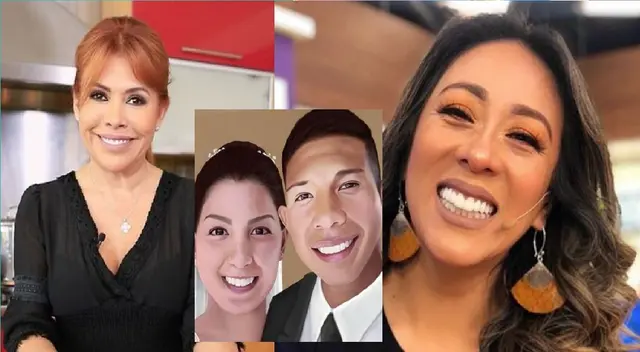 Magaly aprovechó para burlarse de Cathy Sáenz por su aparición en boda del futbolista. Magaly aprovechó para burlarse de Cathy Sáenz por su aparición en boda del futbolista.