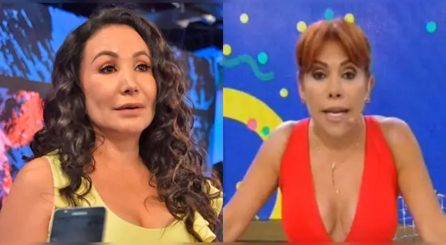 Janet Barboza arremetió contra Magaly Medina al escuchar que llamó Janet Barboza arremetió contra Magaly Medina al escuchar que llamó
