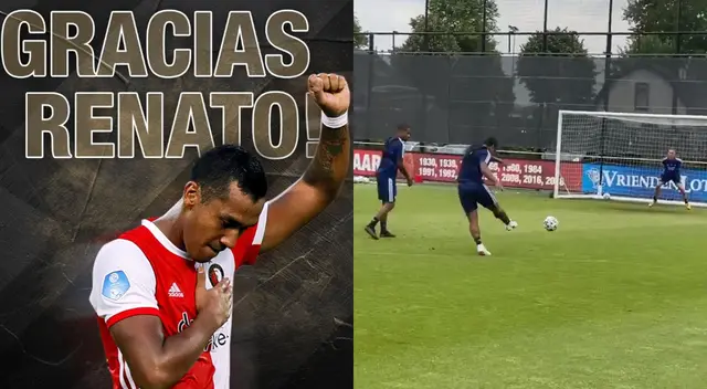 Renato Tapia fue una de las figuras del equipo holandés.