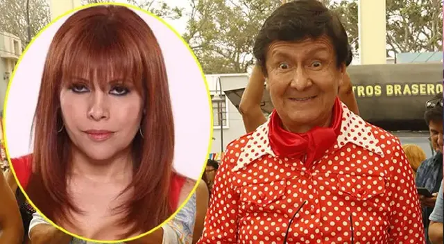 Magaly Medina arremetió en contra del reconocido actor por defender a Andrés Wiese.