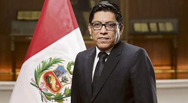 El premier Vicente Zeballos encabeza la plana de ministros.