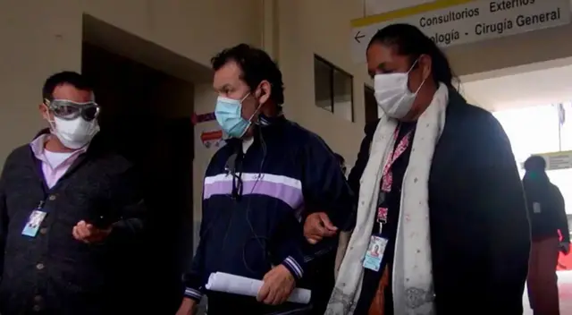 Técnico de enfermería venció al COVID-19. Técnico de enfermería venció al COVID-19.