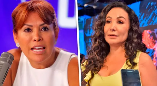 La ex presentadora de televisión, Janet Barboza, arremetió contra Magaly Medina por tildar a Edison Flores de La ex presentadora de televisión, Janet Barboza, arremetió contra Magaly Medina por tildar a Edison Flores de