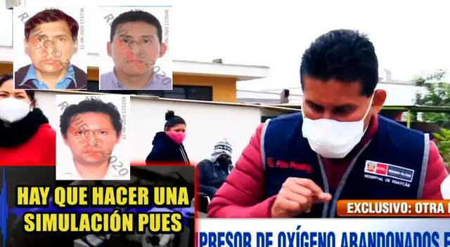 Pese a que estaba en completo abandono, los funcionarios del nosocomio quisieron simular su funcionamiento.
