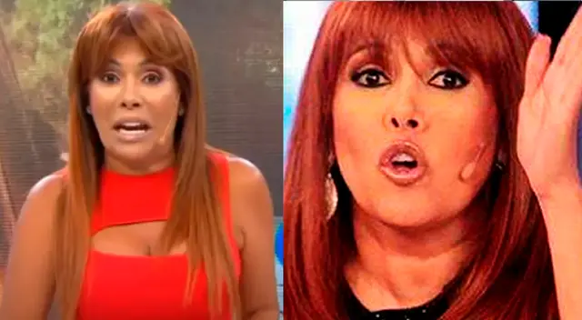 Magaly Medina furiosa con sus atacantes. Magaly Medina furiosa con sus atacantes.