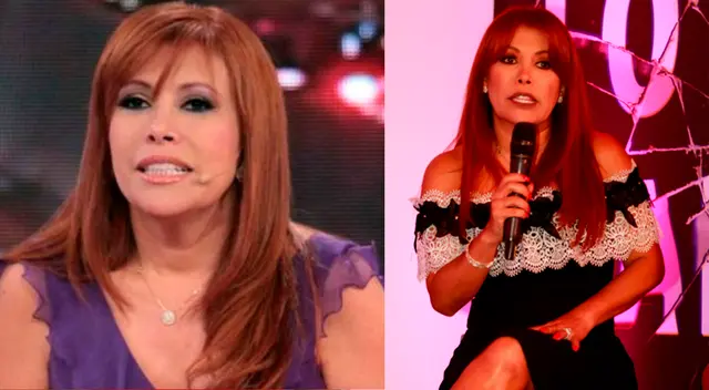 Magaly Medina furiosa con sus atacantes. Magaly Medina furiosa con sus atacantes.