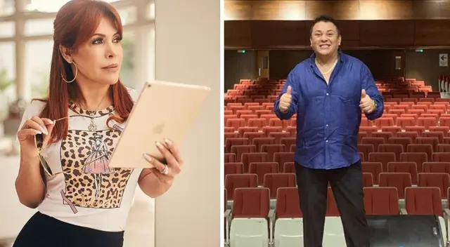 Magaly Medina no aguantó la risa al escuchar las declaraciones de Richar Swing tras su paso por el Congreso. Magaly Medina no aguantó la risa al escuchar las declaraciones de Richar Swing tras su paso por el Congreso.