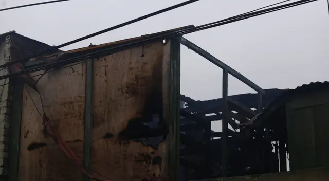 Incendio en Pueblo Libre. Incendio en Pueblo Libre.