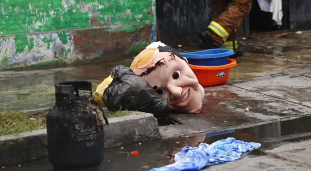 Incendio en Pueblo Libre. Incendio en Pueblo Libre.