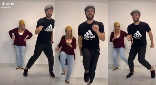 Madre realiza reto de baile con su hijo en TikTok y causa alboroto a seguidores de internet Madre realiza reto de baile con su hijo en TikTok y causa alboroto a seguidores de internet