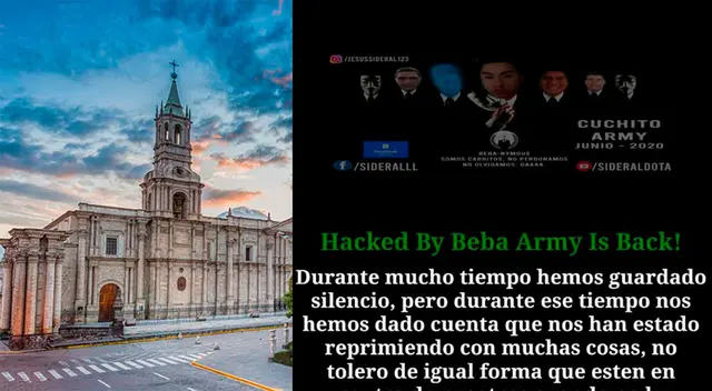 Municipalidad de Arequipa es hackeada Municipalidad de Arequipa es hackeada