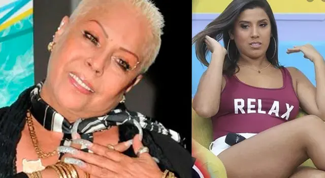 Lucía de la Cruz confiesa que le regala sus vestidos a Yahaira Plasencia.