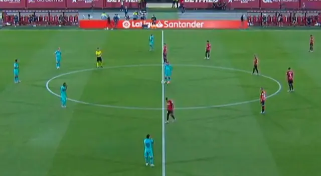 Barcelona ya gana 1-0 al Mallorca. Barcelona ya gana 1-0 al Mallorca.