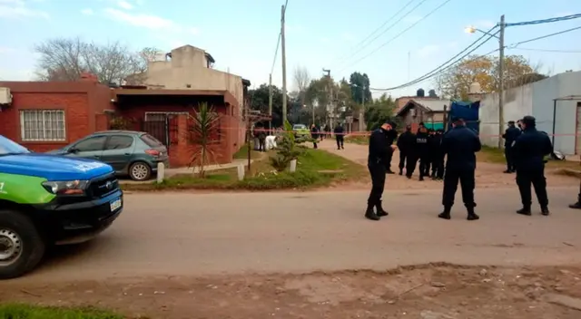 La bala impactó contra el estómago del joven ladrón.