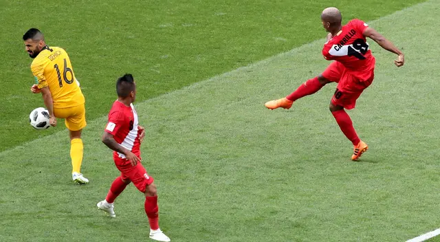André Carrillo fue una de las figuras en el partido ante Australia.