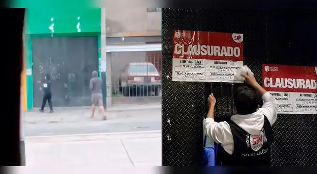 Habían acondicionado cuartos oscuros en el local.