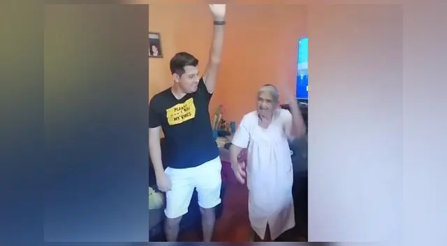 La tierna escena se ganó el corazón de varios usuarios en las redes sociales.