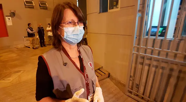 Pilar Mazzetti, jefa del Comando COVID-19. Pilar Mazzetti, jefa del Comando COVID-19.