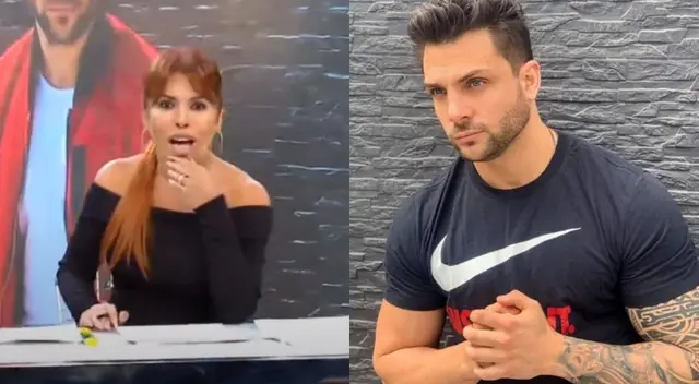 Magaly Medina cuestiona salida del país de Nicola Porcella.