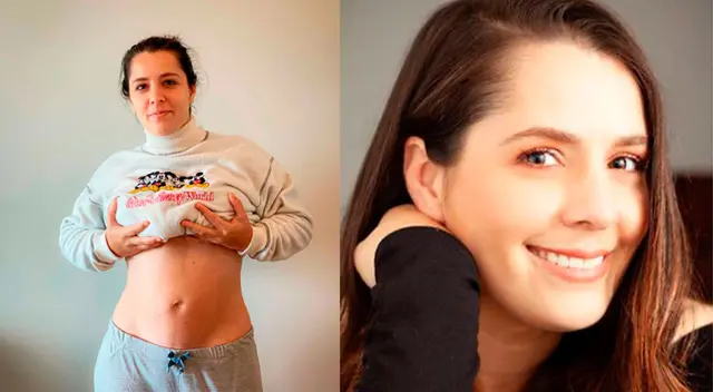 Yidda Eslava nerviosa por su embarazo. Yidda Eslava nerviosa por su embarazo.