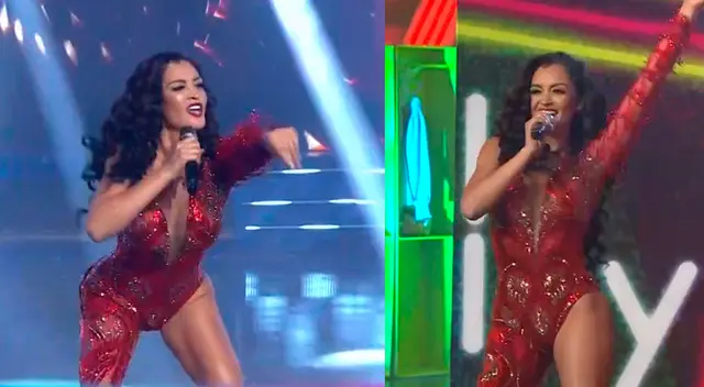 Michelle Soifer se transforma en Shakira. Michelle Soifer se transforma en Shakira.