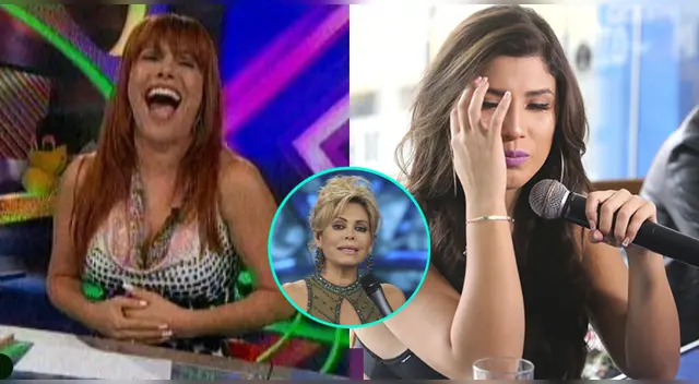 Magaly Medina aseguró que Yahaira Plasencia tiene una forma "disforzada" de dirigirse a Jefferson Farfán y Sergio George