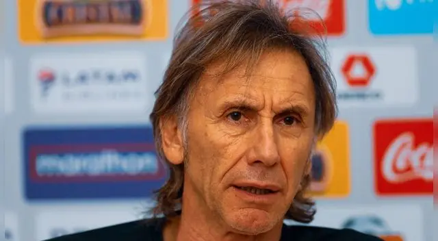 Ricardo Gareca dejó en claro que su compromiso está con el Perú.