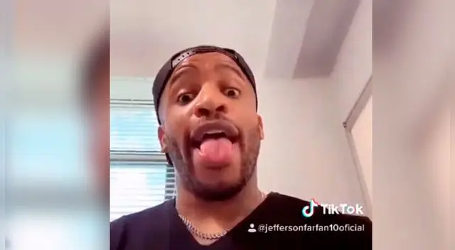 Jefferson Farfán debutó en TikTok.