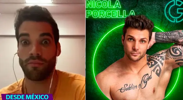 Guty Carrera se sorprende al ver a Nicola Porcella en Guerreros 2020. Guty Carrera se sorprende al ver a Nicola Porcella en Guerreros 2020.