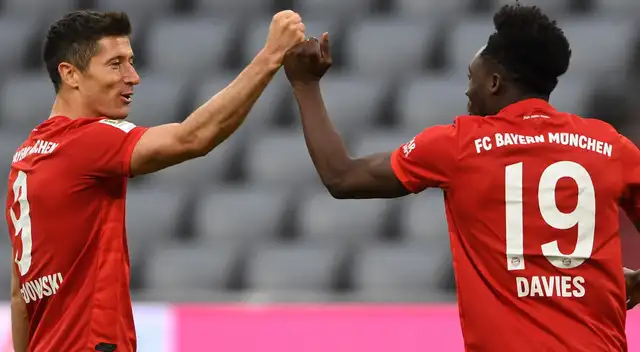 Robert Lewandowski es una de las figuras de la Bundesliga con el Bayern Múnich. Robert Lewandowski es una de las figuras de la Bundesliga con el Bayern Múnich.