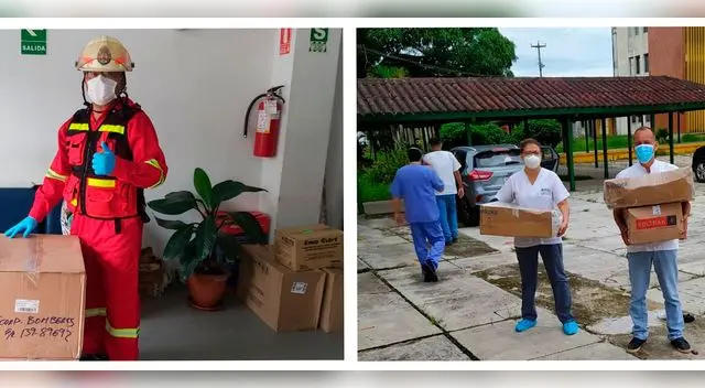 Donación a ido a las regiones más golpeadas del Perú.