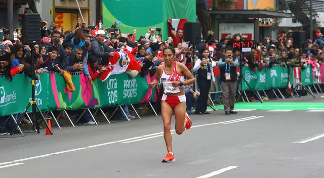 Gladys Tejeda consiguió la primera medalla de oro para Perú en los Juegos Panamericanos Lima 2019 | Foto: Eric Villalobos/Grupo La República Gladys Tejeda consiguió la primera medalla de oro para Perú en los Juegos Panamericanos Lima 2019 | Foto: Eric Villalobos/Grupo La República