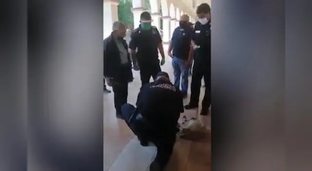 El conmovedor video fue compartido en Facebook y se volvió viral. El conmovedor video fue compartido en Facebook y se volvió viral.