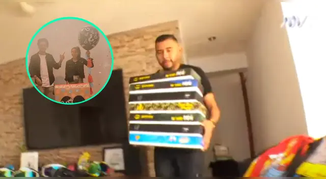 Abel Lobatón quiere engreír a su primera nieta y así lo demostró.