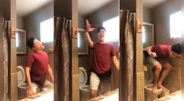 El cómico video causó sensación en las redes sociales. El cómico video causó sensación en las redes sociales.