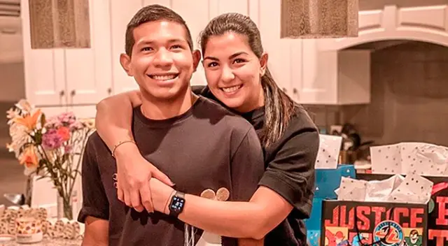 Edison Flores y Ana Siucho más unidos que nunca.