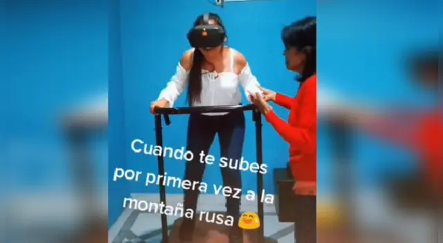 La reacción de la joven causó las risas de los internautas en las redes sociales.