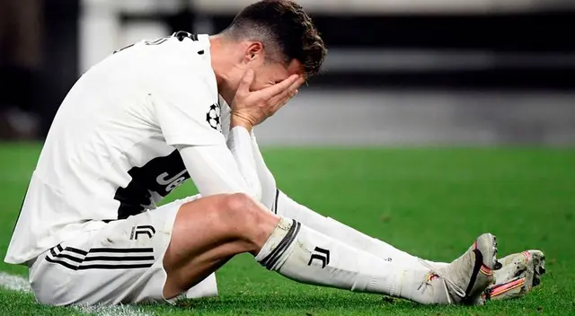 Cristiano Ronaldo perdió en al Copa Italia.