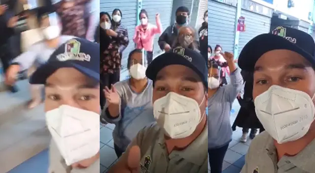 George Forsyth visitó las instalaciones de Polvos Azules. George Forsyth visitó las instalaciones de Polvos Azules.