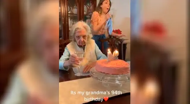 Abuelita pide peculiar deseo de cumpleaños: 'Espero que este sea el último'.