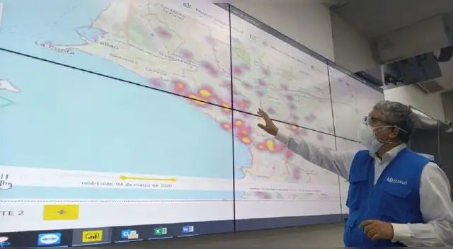 El Mapa de Calor se diseño para identificar en tiempo real las zonas con mayor contagio de Covid-19.