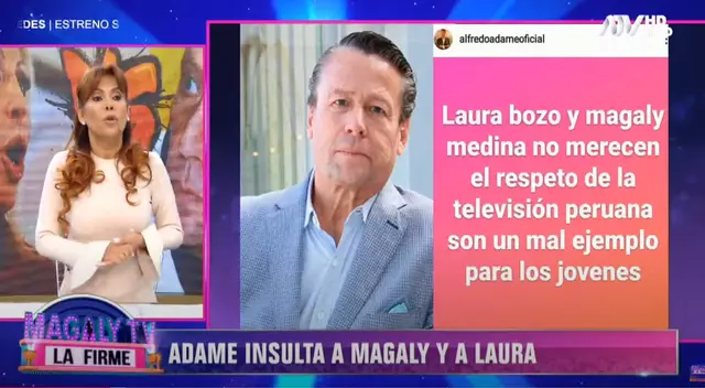 Alfredo Adame le envió fuerte mensaje a Magaly Medina cuando cortó la llamada