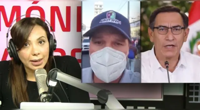 La periodista Mónica Cabrejos elogió la labor de George Forsyth contra el coronavirus en su distrito, y llamó la atención de Martín Vizcarra.