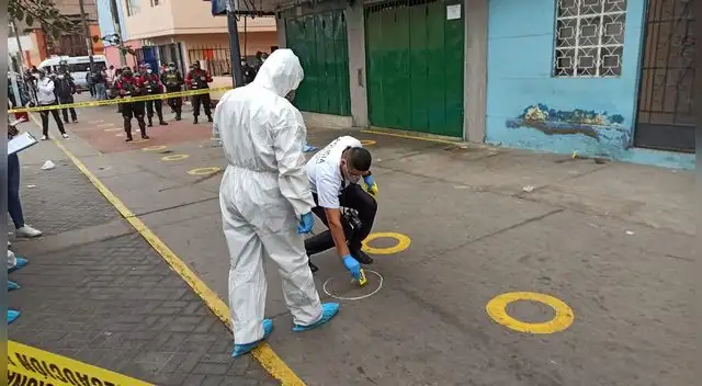 Una de las víctimas fue llevado a emergencias del Hospital Cayetano Heredia.