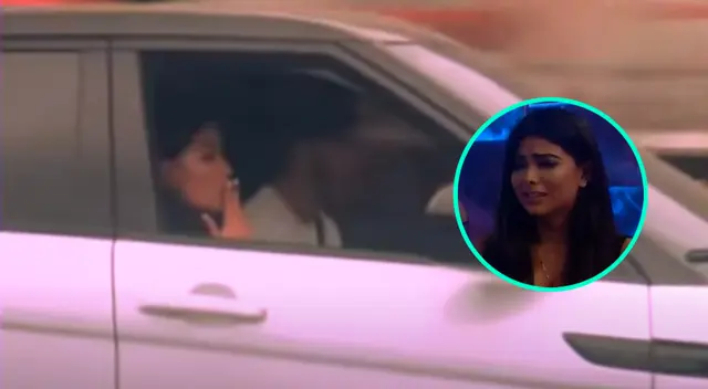 Magaly Medina presentó imágenes de Ivana Yturbe fumando un llamativo cigarro, y le recomendó a la producción de Esto es guerra hacerle un exámen toxicológico.