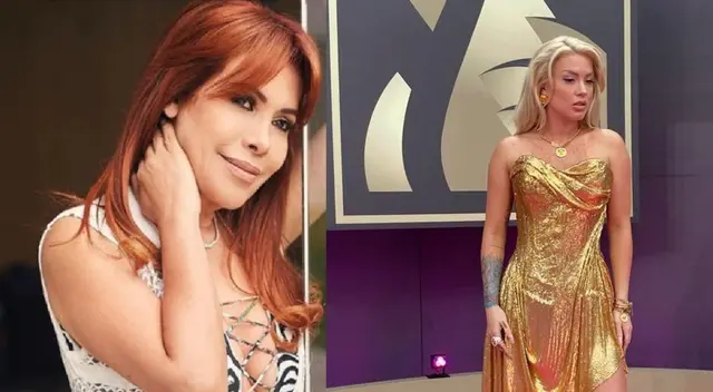 Magaly Medina felicitó a Leslie Show por su éxito musical.